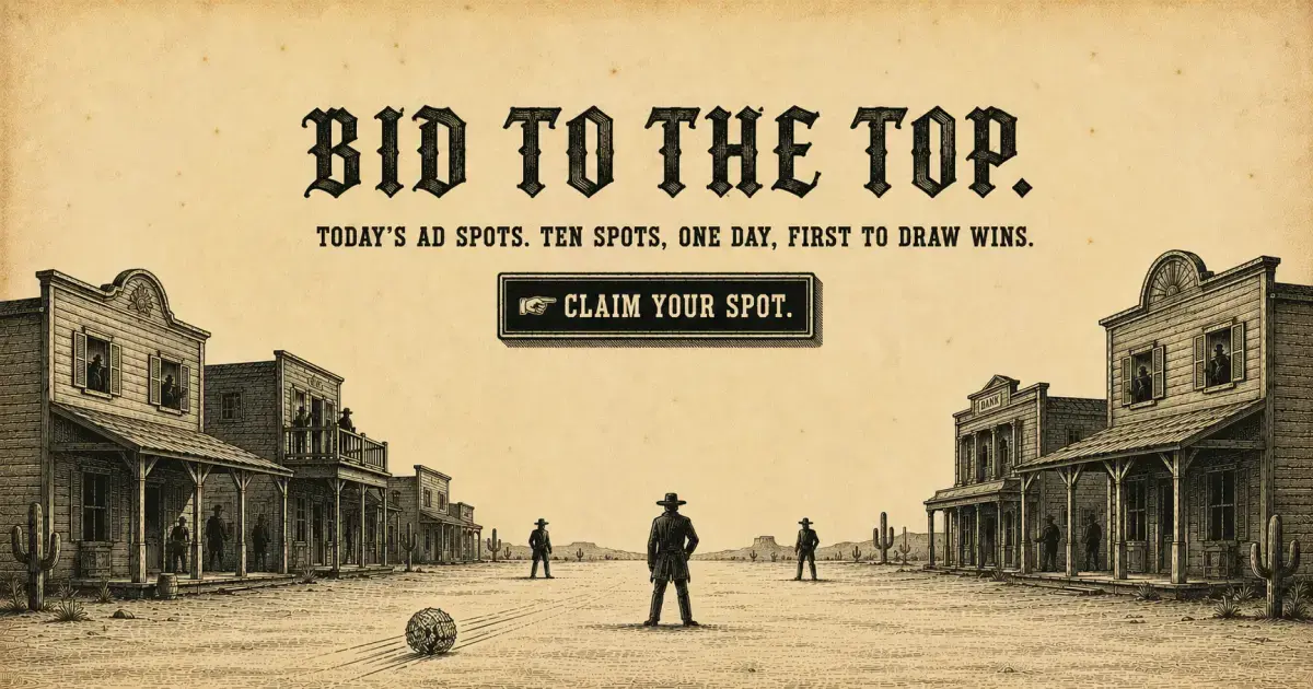 I finally shipped my side project with actual payment integration, an retro ad space.